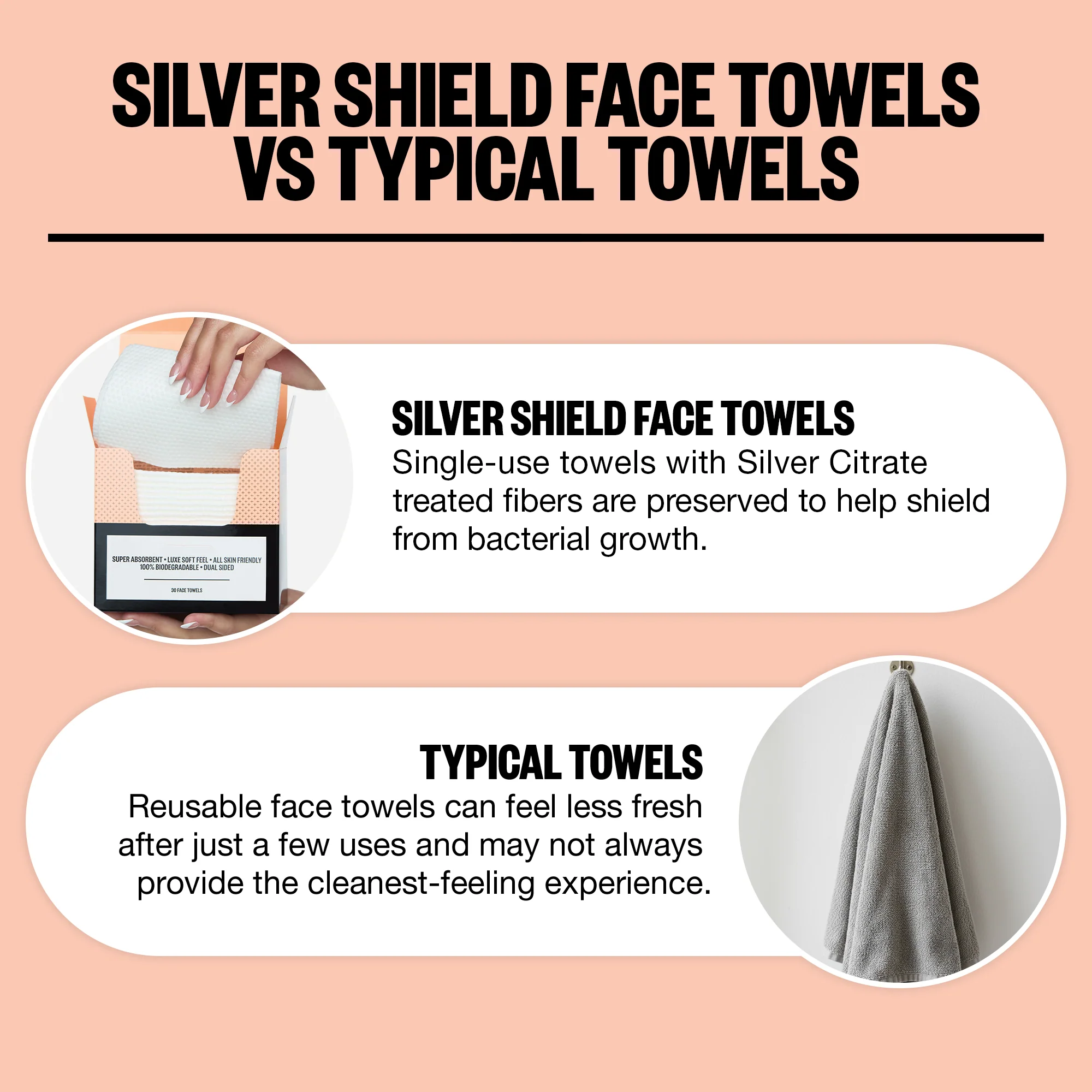 Silver Shield Face Towels - Image 5